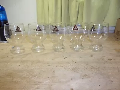 Vintage Blatz Beer Tulip Glasses Lot Of 5 Federal Glass Milwakee's Finest Beer • $24.99