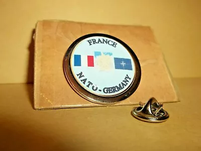 FRANCE / GERMANY Nato Veteran Lapel Pin Badge . • £7