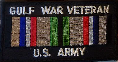 Gulf War Veteran Patch U.s. Army - Military - New Biker Vest Patch • $7.99