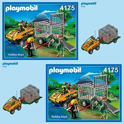£3.49 • Buy Playmobil 4175 *Amphibian Vehicle With Dinosaur * 4176 * SPARE PARTS SERVICE *