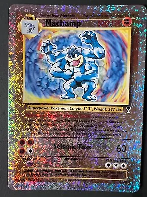 £30 • Buy Pokémon Machamp Reverse Holographic Card # 015 Legendary Collection 2002