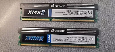 Corsair 8GB XMS3 DDR3 Ram (2x4GB) • £20