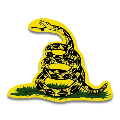 $3.99 • Buy Cut Out Snake ONLY Gadsden Flag Sticker Decal - Don’t Tread On Me Waterproof
