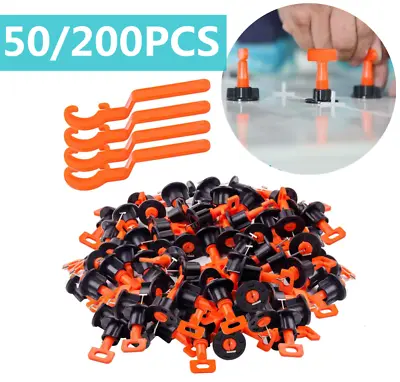 £35.79 • Buy 50/300PCS Tile Leveling System Kit Reusable Tile Spacers Wall Floor Clips Tools