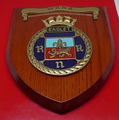 £39.99 • Buy Painted Wall Shield Plaque EAGLET RNR WRNS Women's Royal Naval Service Liverpool
