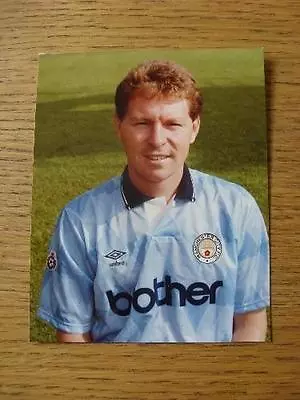 1990/1991 Manchester City: Allen Clive [Club Issued Colour Photograph 4 X 5 ]. • £3.99