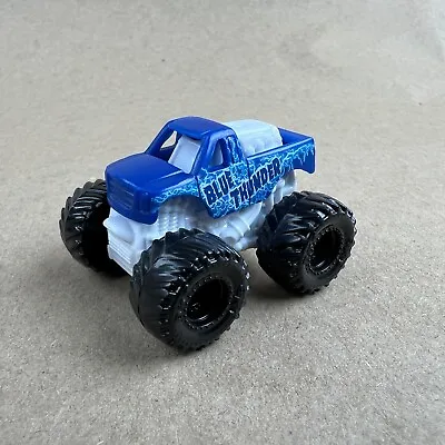 Monster Jam Mini Series 12 Blue Thunder Black Wheels Monster Truck Spin Master • $4.99