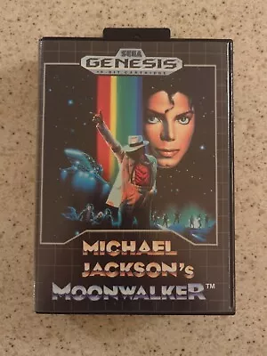 Michael Jackson’s Moonwalker For Sega Genesis (1990) - Complete In Box Cib • $136.71