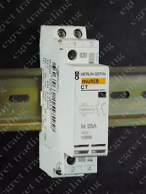 Merlin Gerin Multi 9 15959 Contactor CT - 2 Poles - 2 NO - 25 A - 230..240 V AC • £12.95