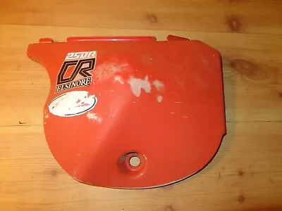 1979 Honda CR250R CR250 CR 250 R Elsinore Right Number Plate Panel Plastic #2 • $65