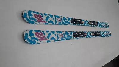 K2 S230608001124p Luv Bug Kids All Mountain Skis 124cm Blue / White • $84.96