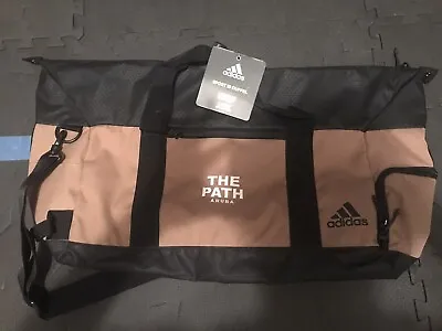 $74 • Buy Adidas “The Path” Basketball Duffel Bag Player Exclusive *Rare* EYBL New NWT
