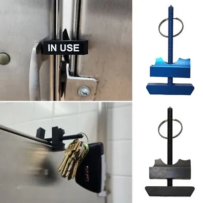 Stall Smart Safety Tool Alloy Smart Multi Function Gadget Toilet Lock Window • £8.98