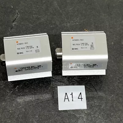 (2) SMC Compact Cylinder NCDQ2B20-5DCZ Fast Shipping! + Warranty • $40