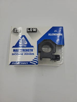$21 • Buy UTG 1 Inch 2 Piece Low Pro LE Grade Picatinny QD Rings: 18mm Wide/RQ2W1104
