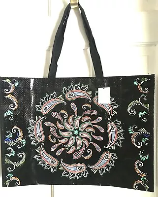 Vera Bradley Market Tote In Bandana Swirl Eco Reusable Shopping Bag BNWT  • $16