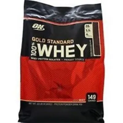 OPTIMUM NUTRITION 100% Gold Standard Whey Protein Delicious Strawberry 10 Lb Bag • $189.95