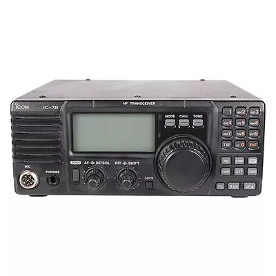ICOM IC-78 Transceiver BOAT /MARINE Version/Works With AT120/130/140/AH4 Tuners • $1399
