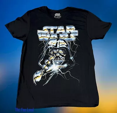 New Star Wars Darth Vader Lightning Mens Vintage T-Shirt • $19.95