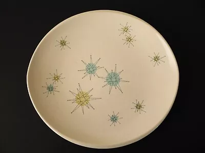 FLAW Franciscan Atomic Starburst Mid Century Modern Dinner Plate Vintage Retro • $50