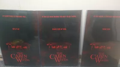 The Cabin In The Woods Promo Preview Posters From SDCC 2009 Complete Set Of 3 • $49.99