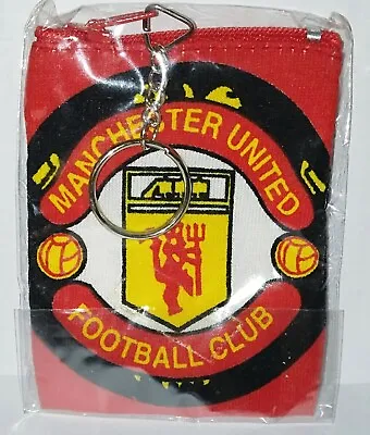 Manchester United Coin Purse Keychain • $14.45
