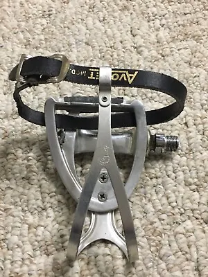 Vintage Campagnolo Road Pedal XL Toe Clip - 1 Pedal - Made In Italy • $89.99