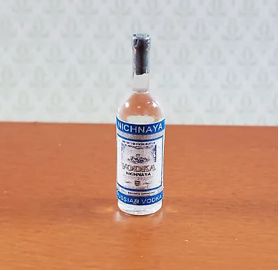 Dollhouse Bottle Of Vodka 1:12 Scale Miniature Drinks Handmade • $3.99