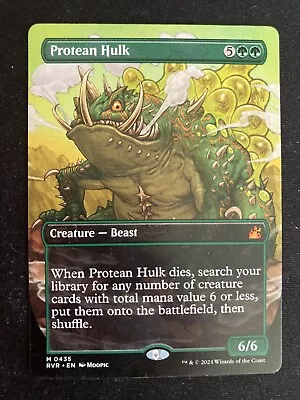 MTG [ANIME BORDERLESS] Protean Hulk {Ravnica Remastered} - NM • $6.69