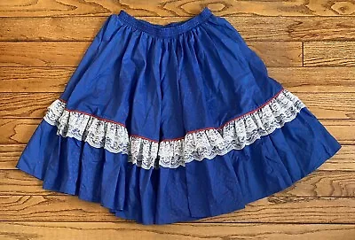 Vintage Rockmount Ranch Wear Square Dancing Full Circle Skirt Vintage Western • $28