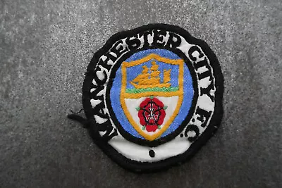 Manchester City Football Sport Woven Cloth Patch Badge (L50S) • £4.99