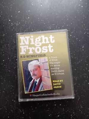 Audio Book---cassette Tapes X2--night Frost--r D Wingfield (not Cd)  (tv Series) • £0.80