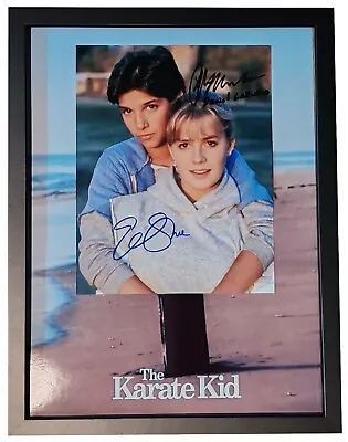 Karate Kid Signed Autographs Dual / Both Ralph Macchio + Elizabeh Shue 17 X 13  • £100