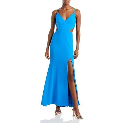 Aqua Womens Crepe Cut-Out Prom Evening Dress Gown BHFO 9680 • $28.99