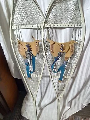 VTG 1986 Magline Magnesium U.S. Military Issue Snowshoes With Bindings 46in Nice • $149