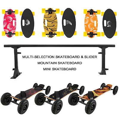 Multi-style Skateboard Mini Skateboard Mountain Board Grind Rail Skateboarding • $53.99