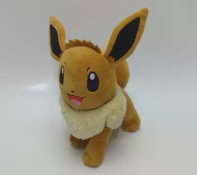 2021 Jazwares Pokemon - Eevee - Soft Plush Stuffed Toy Teddy Plushie Gift 8  • £13.50