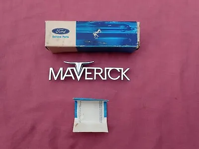 1970-74 Ford Maverick Fender Emblem NOS! D0DZ-16098-A Nameplate • $69.99