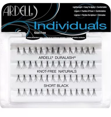Ardell False Eyelashes Multipack Knot-Free Individuals - Short Black -PACK OF 4 • $6.95