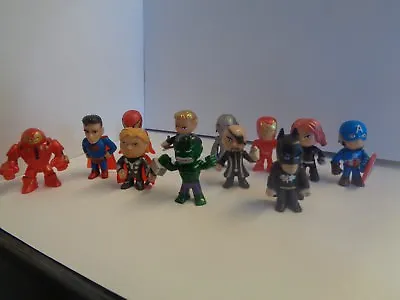 Avengers Super Hero Mini 12 Pcs Toy Play Set / Cake Topper - New -  Uk Seller • £4.99