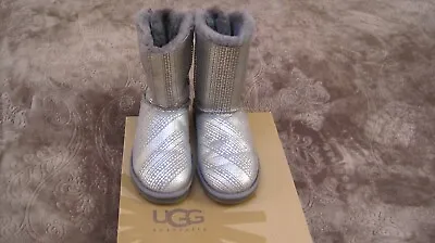 Ugg 1004791 Bailey Bow I DO Boots With BLING Womens Size 7 M $295.00 • $179.99