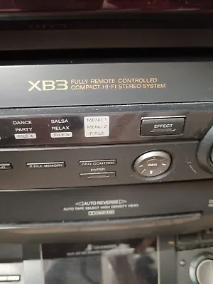 SONY HCD-XB3 HI FI System 5 CD Changer Player Cassette Tape Player B4  • £99