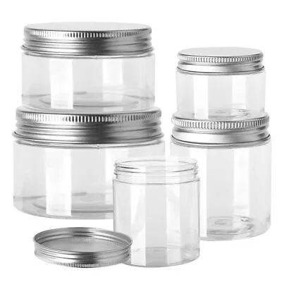 Plastic Storage Small With Lids Empty 30ml-150ml Box Jars Container Sweets X50 • $87.53