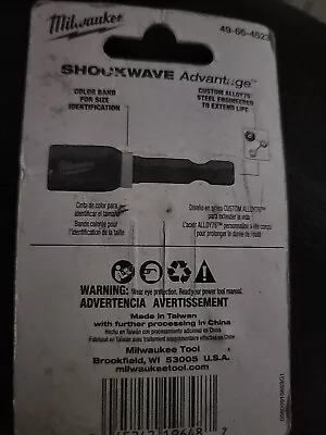 Milwaukee 49-66-4523 Shockwave 1-7/8  Mag Nutdriver 5/16  • $5