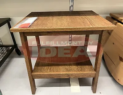 Brand New IKEA LUNNARP Brown Side Table 55x45 Cm (21 5/8x17 3/4  ) 603.990.30 • $87.23