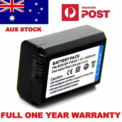 $27.88 • Buy Battery Pack For Sony Alpha A3000 A5000 A5100 A6000 A6100 A6300 A6400 A6500 7 A7