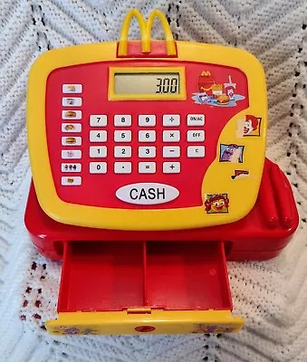 McDonalds Drive Thru Talking Cash Register Happy Meal 2004 Toy Pretend • $13.53