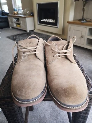 £10 • Buy Rockport Suede Shoes Size 9