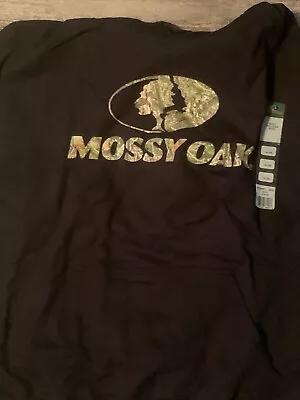 Mossy Oak Hoodie Xl Black Hooded Long Sleeve • $12