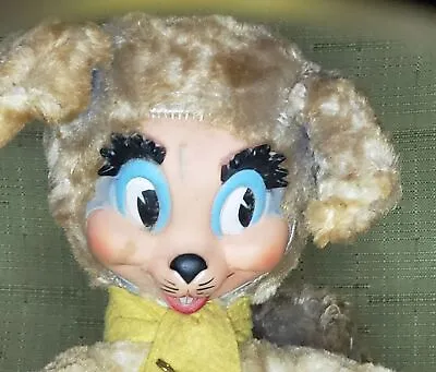 Vintage Rare Labeled Gund Squirrel Stuffed Animal: 1940s Collectible Rubber Face • $329